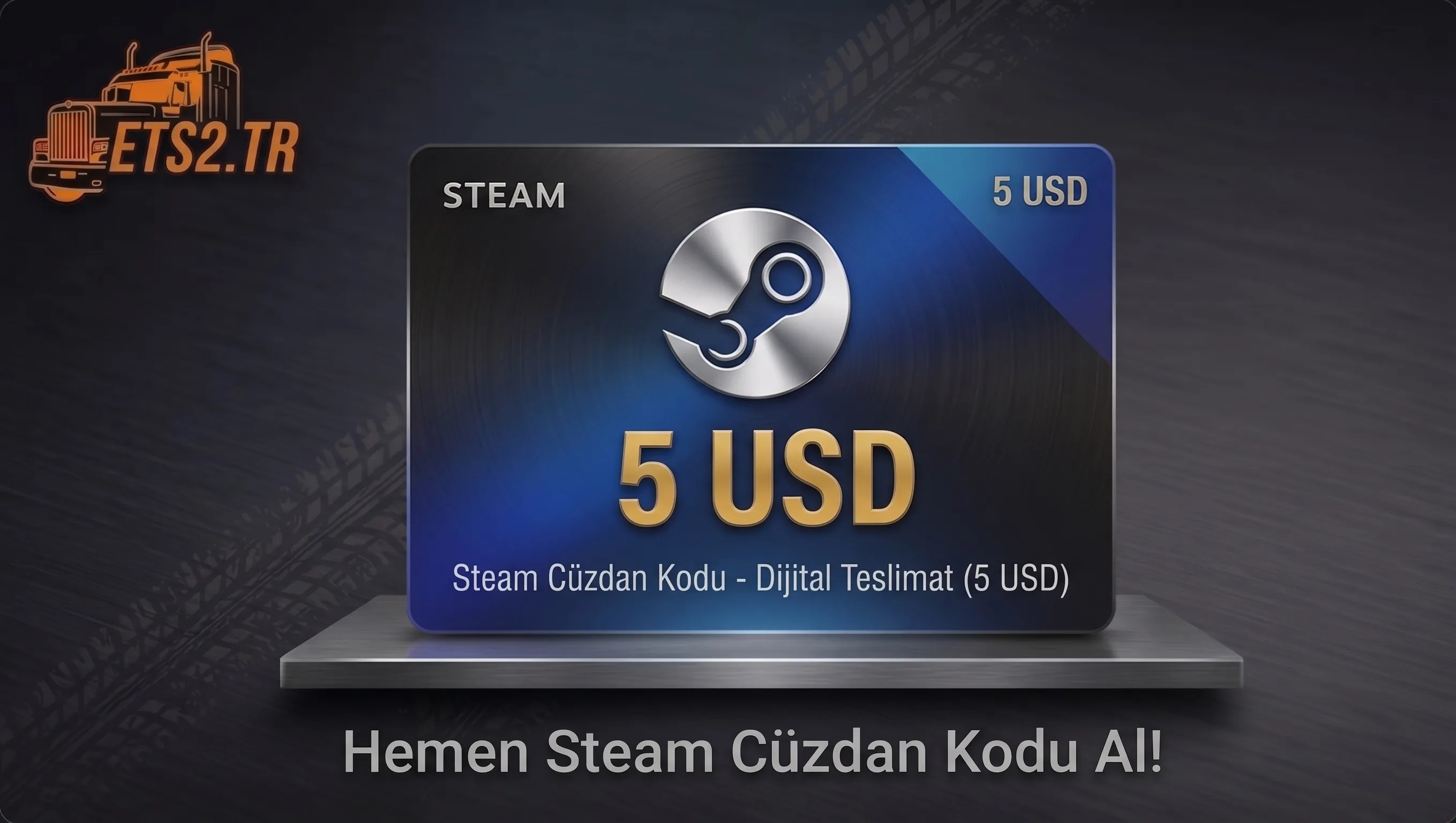 Steam 5 Dolar Cüzdan Kodu