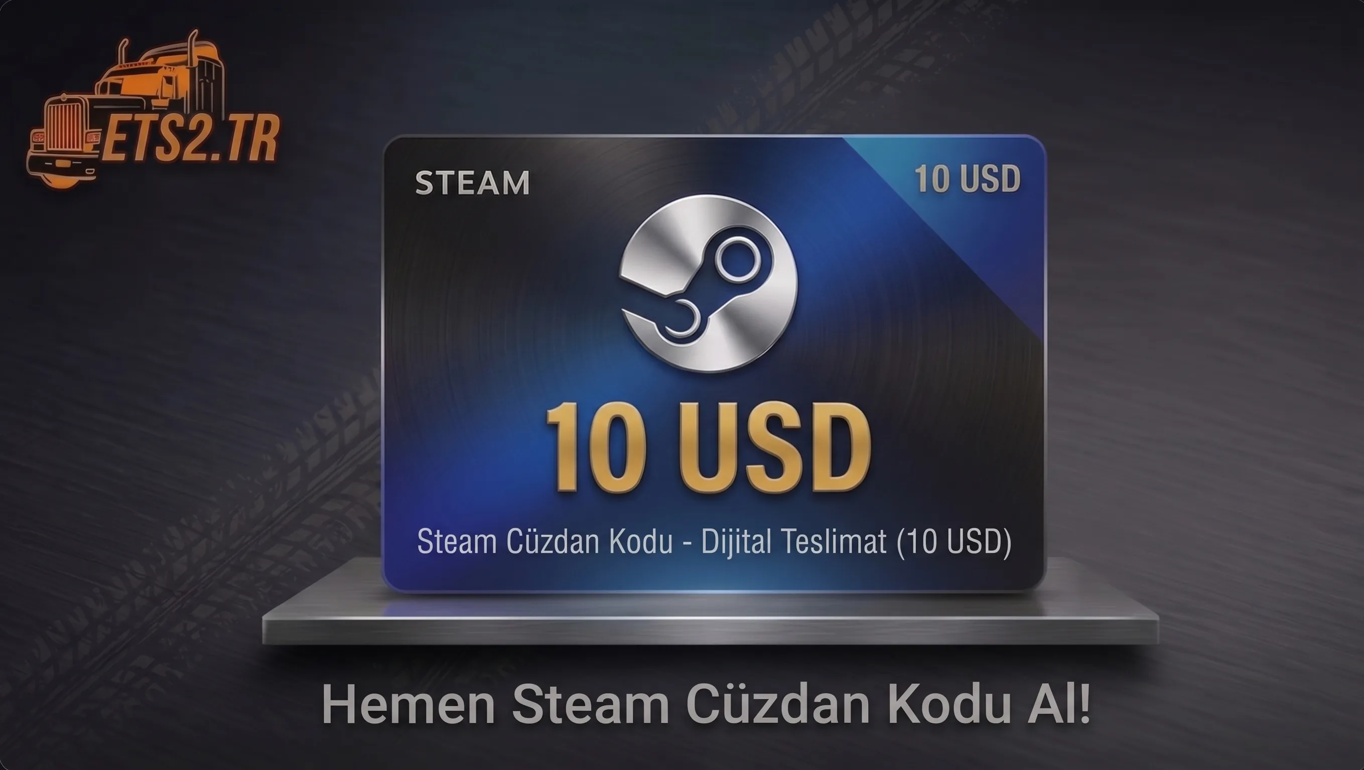 Steam 10 Dolar Cüzdan Kodu