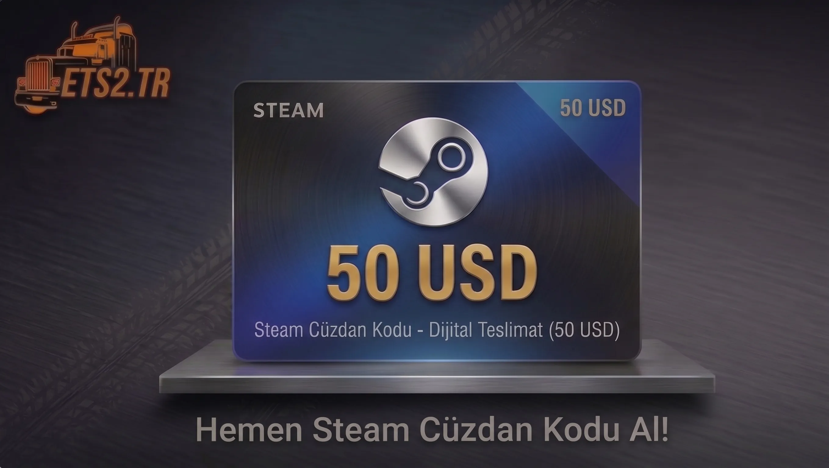 Steam 50 Dolar Cüzdan Kodu