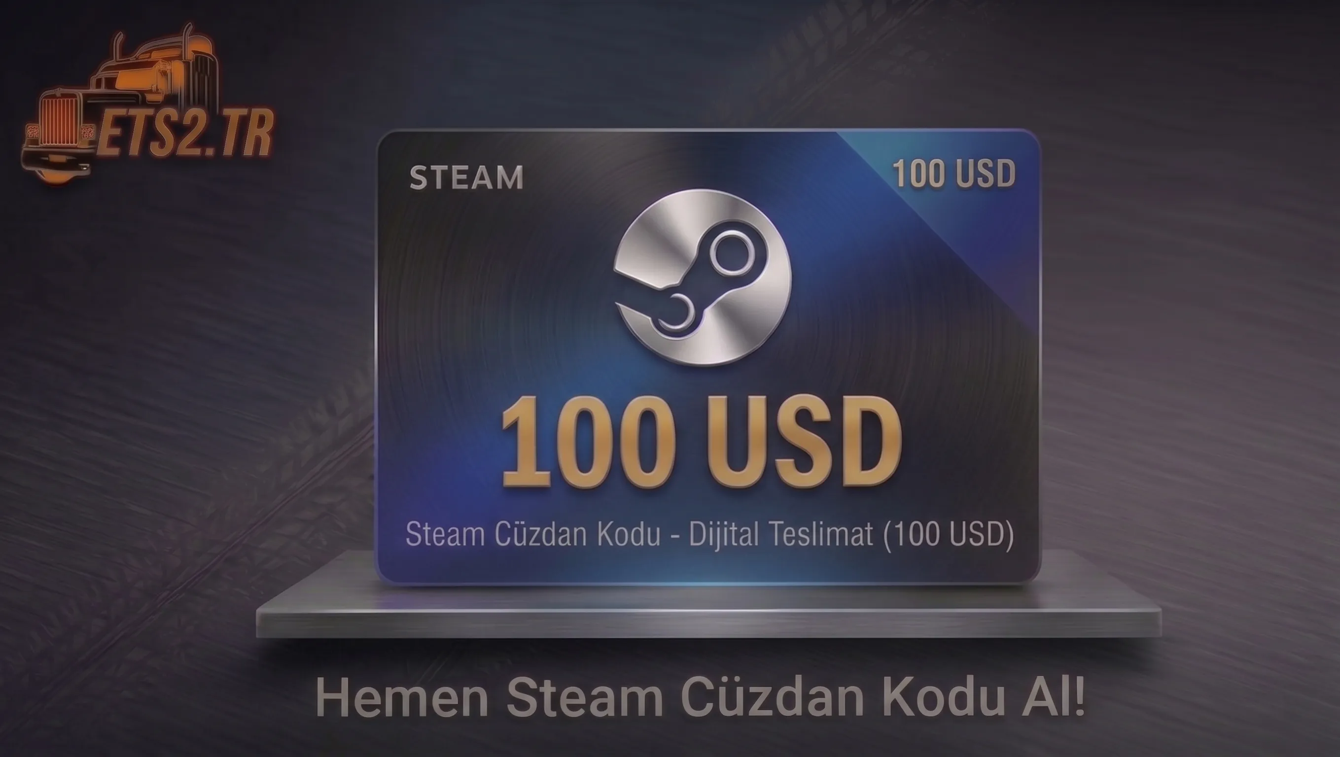 Steam 100 Dolar Cüzdan Kodu